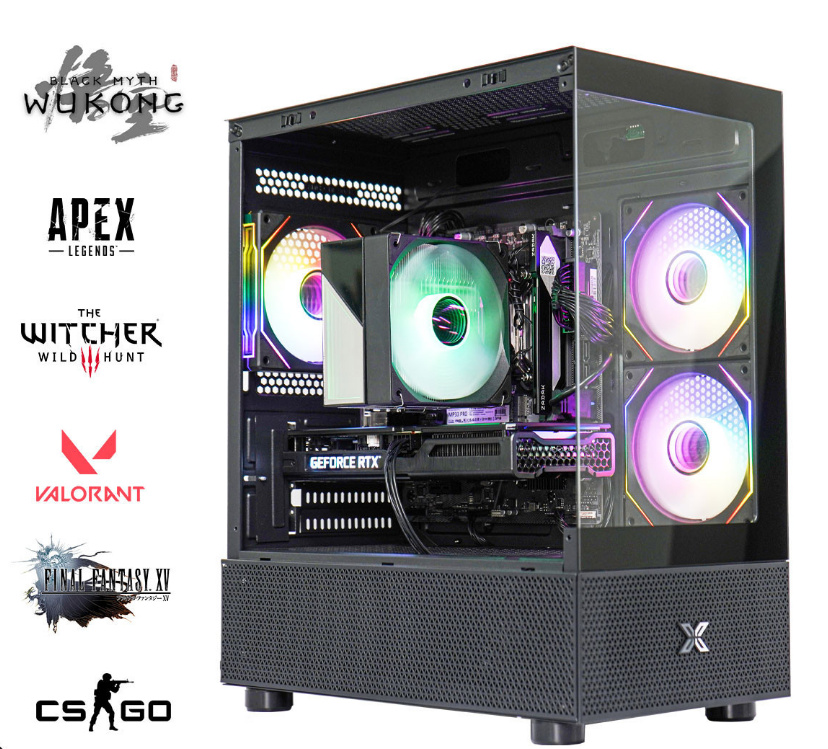 PC GAMING MTBDL IV H510M / I5 10400F / RAM 16GB / SSD 256GB / RX