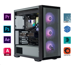  PC GAMING VI  H610M / I3 12100F / RAM 16GB / SSD 512GB / RTX 3050 6GB / PSU 550W 