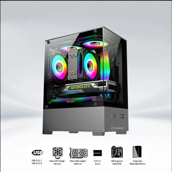 Case CPC-EX32 Đen/Trắng
