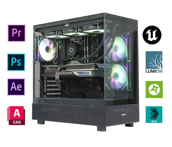 PC GAMING MTBDL XIV X99 / E5 2686 V4 / RAM 32GB / SSD 256G / RX 580 8GB / PSU 550W