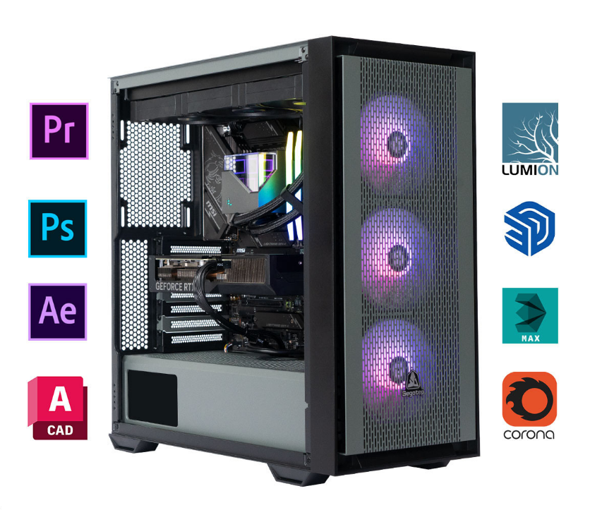 ⑥デスクトップ PC PP-Z690 Intel Core i7-12700K 32 GB HDD4.0TB SSD1 