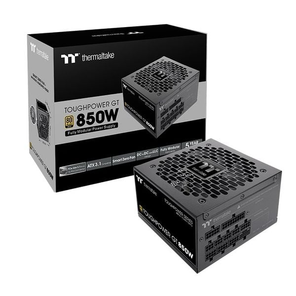 Nguồn Thermaltake TOUGHPOWER GT Gold/ATX3.1 | 850W | 80+ Gold