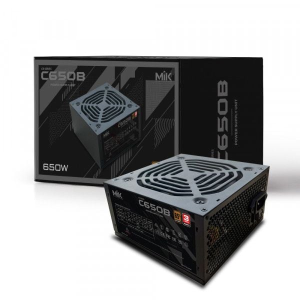 Nguồn MIK SPOWER C650B - Bronze - HÀNG | 650W | 80+ Bronze