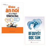 Sách: Combo Khéo Ăn Nói Sẽ Có Được Thiên Hạ + Bí Quyết Đọc Tâm