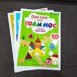 Sách: Dạo Chơi Cùng Toán Học - Trò Chơi Dán Giấy Cho Bé 3-4 tuổi