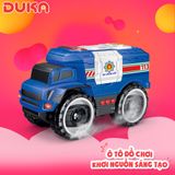Đồ Chơi DUKA: Xe Cảnh Sát Kết Hợp Ánh Sáng Và Âm Thanh - DK81125