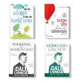 Bookset: Vượt Lên Thách Thức (Mỗi Lần Vấp Ngã Là Một Lần Trưởng Thành (Tái Bản) + Vươn Lên Hoặc Bị Đánh Bại + Đứng Dậy Lần Nữa - Cùng Dale Carnegie Tiến Tới Thành Công (Tái Bản) + Nói Không Với Nghịch Cảnh - Cùng Dale Carnegie Tiến Tới Thành Công)