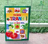 Sách: Từ Điển Tranh Về Rau - Củ - Quả - Hoa (Bìa Cứng)