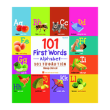 Sách: 101 First Words - Alphabet / 101 Từ Đầu Tiên - Bảng Chữ Cái (Tái bản)