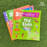 Sách: Combo 5 Phút Mỗi Ngày - Bộ Sách Tiếng Anh Đầu Tiên Cha Mẹ Dạy Bé (8 Cuốn)