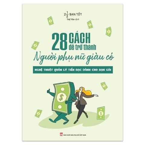  Sách: 28 Cách Để Trở Thành Người Phụ Nữ Giàu Có (Tái Bản) 