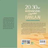 Sách: 20 - 30 Tuổi Mười Năm Vàng Quyết Định Bạn Là Ai