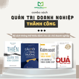 Sách: Combo Quản Trị Doanh Nghiệp (Thiền Trong Quản Trị Kinh Doanh + Kiểm Soát Chi Phí Mua Hàng Và Quản Lí Nhà Cung Cấp  + Quả Mọc Tầm Thấp + Cầu Nối Tới Tăng Trưởng)