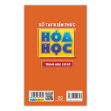 Sách - Sổ Tay Kiến Thức Hóa Học Trung Học Cơ Sở