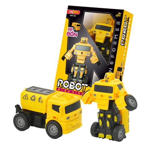  Đồ Chơi DUKA: Robot Biến Hình - Xe Bồn - DK81363 
