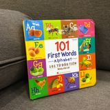 Sách: 101 First Words - Alphabet / 101 Từ Đầu Tiên - Bảng Chữ Cái (Tái bản)