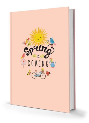  Notebook Phong Cách Sống – Spring Is Coming 