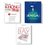 Sách: Combo Sống Đời Nhẹ Nhàng (Hiệu Ứng Đèn Gas + Thoát Khỏi Bẫy Nhận Thức + Khi Nói Không Tôi Không Thấy Tội Lỗi)