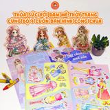 Sách: Combo Dán Giấy Công Chúa (4 Cuốn)