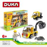 Đồ Chơi DUKA: Ghép Hình - Xây Dựng Thành Phố 225 Chi Tiết - Z70103