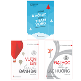 Sách: Combo Kim Chỉ Nam Dành Cho Bạn Trẻ (Không Nỗ Lực Đừng Tham Vọng + Vươn Lên Hoặc Bị Đánh Bại + Đại Học Không Lạc Hướng)