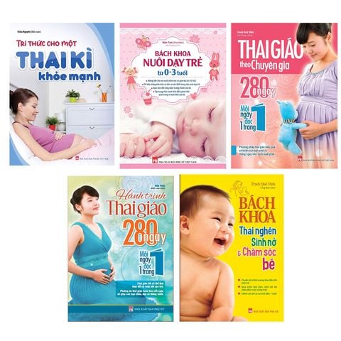  Bookset Sách: Cẩm Nang Thiết Yếu Dành Cho Bà Bầu 