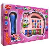 Đồ Chơi DUKA: Đồ Chơi Đàn Piano Thỏ Hồng Kèm Micro - DK81316