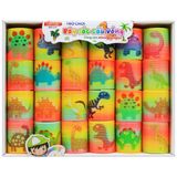 Đồ Chơi DUKA: Bộ 24 Đồ Chơi Lò Xo Bảy Sắc Cầu Vồng - Công Viên Khủng Long - DK81318