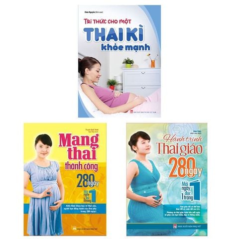  Combo Sách: Tri Thức Thai Sản Bà Bầu Cần Biết 