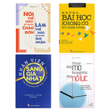 Bookset: Kim Chỉ Nam Cho Bạn Trẻ Hậu Tốt Nghiệp (Những Bài Học Không Có Nơi Giảng Đường (Tái Bản) + Khi Bạn Đang Mơ Thì Người Khác Đang Nỗ Lực (Tái Bản) + Nói Thế Nào Để Được Chào Đón, Làm Thế Nào Để Được Ghi Nhận (Tái Bản) + Nhân Viên Sáng Giá Nhất)