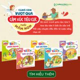 Sách: Combo Cùng Con Vượt Qua Cảm Xúc Tiêu Cực Tuổi Mầm Non (5 Cuốn)