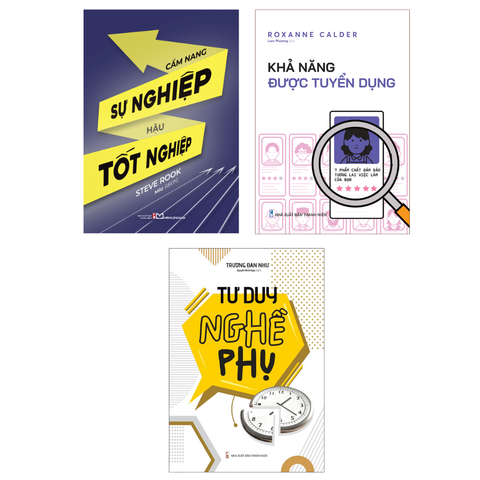  Sách: Combo Hướng Nghiệp Cho Bạn Trẻ (3 Cuốn) 