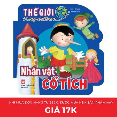  Sách: Thế Giới Trong Mắt Em - Nhân Vật Cổ Tích 