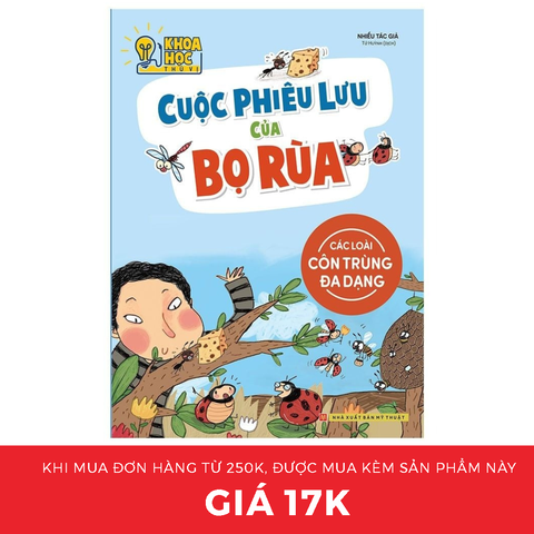 Sách: Phòng Nghiên Cứu Khoa Học Thú Vị - Cuộc Phiêu Lưu Của Bọ Rùa (Tái bản)