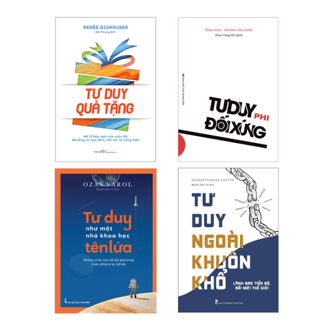  Sách: Combo Đột Phá Tư Duy Quản Trị (4 Cuốn) 
