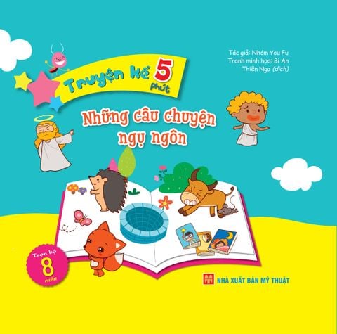  Sách: Truyện Kể 5 Phút - Những Câu Chuyện Ngụ Ngôn 