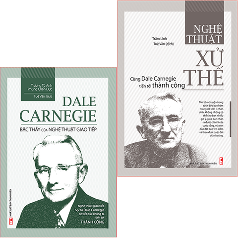  Sách: Combo Nghệ Thuật Đắc Nhân Tâm Cùng Dale Carnegie (Bậc Thầy Nghệ Thuật Giao Tiếp + Nghệ Thuật Xử Thế) 