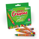 Văn Phòng Phẩm DUKA: Bút Sáp Màu Jumbo Crayons - 12 Màu (DK3304 - 12)