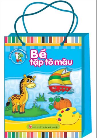  Sách: Túi - Bé Tập Tô Màu (8 Cuốn) 