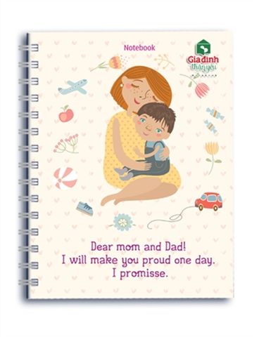  Notebook: Gia Đình Thân Yêu - Dear Mom And Dad… (Gđty - 06) 