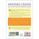 Sách: Những Cấm Kị Khi Giao Tiếp Với Khách Hàng (Tái Bản)