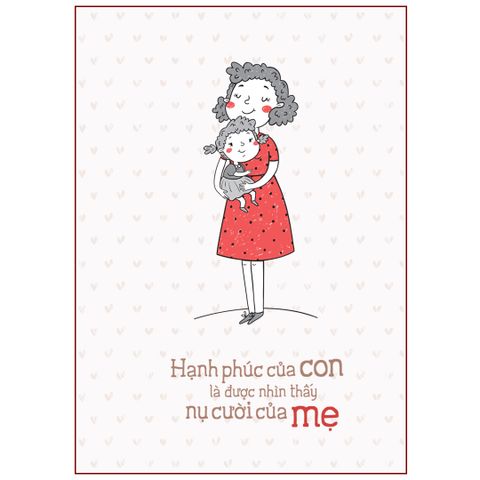  Notebook: Gia Đình Thân Yêu - Hạnh Phúc Của Con Là Được Nhìn Thấy Nụ Cười Của Mẹ (Gđty - 02) 