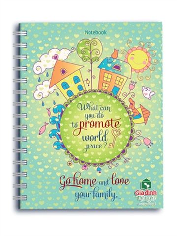  Notebook: Gia Đình Thân Yêu - Go Home And Love Your Family (Gddty - 01) 