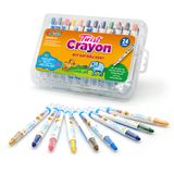 Văn Phòng Phẩm DUKA: Bút Sáp Màu Xoay - Twist Crayon 24 Màu - Hộp Nhựa PP (DK3302-24)