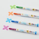 Văn Phòng Phẩm DUKA: Bút Sáp Màu Xoay - Twist Crayon 12 Màu - Túi Nhựa PVC (DK3301-12)