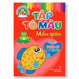 Sách: Tập Tô Màu Mẫu Giáo - Túi 8 Cuốn