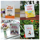 Bookset: Cẩm Nang Giao Tiếp Cuốn Hút Dành Cho Phái Đẹp (Khéo Ăn Nói Sẽ Có Được Thiên Hạ (Tái Bản) + Nói Nhiều Không Bằng Nói Đúng (Tái Bản) + Tuổi 20 Sức Hút Từ Kĩ Năng Giao Tiếp + Sức Hút Của Kĩ Năng Nói Chuyện)