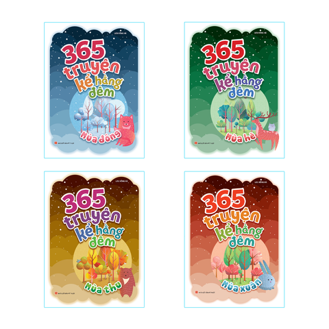  Sách: Combo 365 Truyện Kể Hằng Đêm - Bốn Mùa Xuân Hạ Thu Đông 