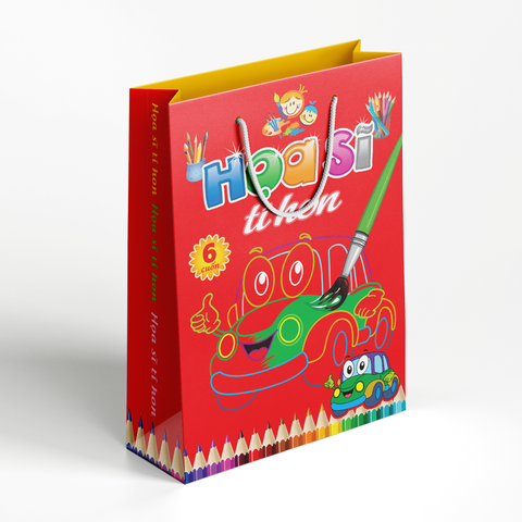  Sách: Combo Họa Sĩ Tí Hon (Túi 6 Cuốn) 