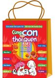 Sách: Combo Cùng Con Rèn Thói Quen Tốt - Túi 10 Cuốn